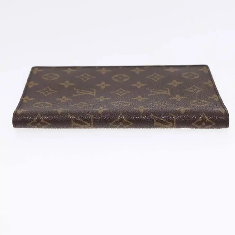 LOUIS VUITTON Monogram Note Cover LV Auth